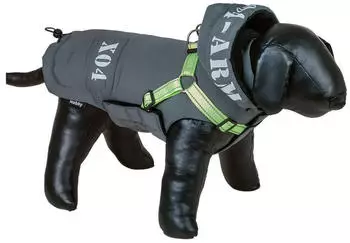 Nobby Hundemantel X04 2 in 1 grau Gr. 36 cm