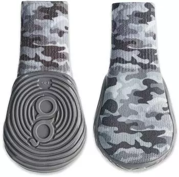 Goo-eez Hundeschuhe Trendz Snow Camo anthrazit/schwarz Gr&ouml;&szlig;e: S