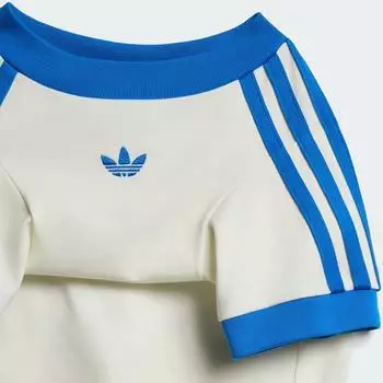Adidas PET CALI T-SHIRT Off White/Blue Bird (KY8732)