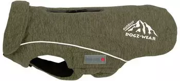Wolters Dogz-Wear Fleecejacke Hund olive meliert, 22cm (55701)