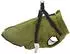 vidaXL Hundemantel mit Geschirr olivegrün 4XL, Fleece und Polyester
