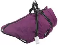 vidaXL Hundemantel Lila L68 Fleece und Polyester