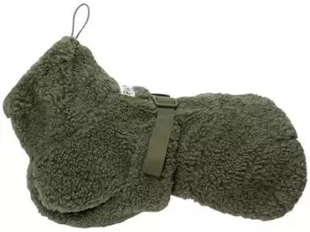Paikka Sherpa Shirt Hundepullover olive, 25cm Rückenlänge