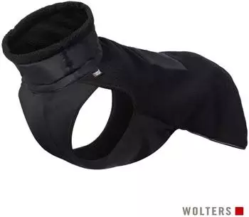 Rukka Lucky X Fleece Hundejacke, schwarz (45cm)