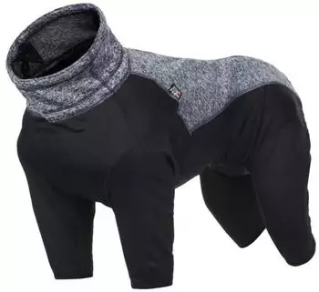 Rukka Subrima Fleece-Overall für Hunde, schwarz