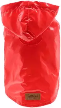 Croci Raindrop Cherry Regenmantel mit Kapuze und Leinenloch f&uuml;r Hunde (CR-C7274475)