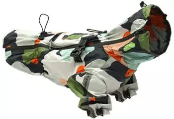 Croci Go Harlequin wasserdichte, atmungsaktive Jacke mit Reflektoren