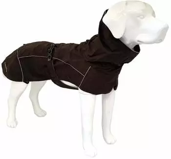 Croci Makalu wasserdichte Wanderjacke, schwarz, reflektierende Details (CR-C7081982)