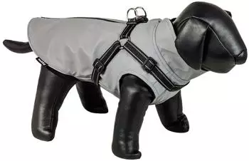 Nobby Anteka 2 in 1 Regenmantel f&uuml;r Hunde, grau, 29cm (53364)