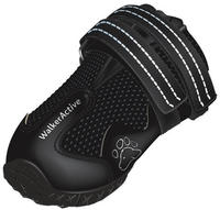TRIXIE 19462, TRIXIE Pfotenschutz Walker Active, S-M, schwarz