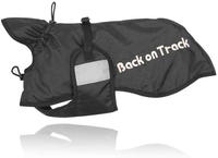BACK ON TRACK Hundemantel, Standard, 43 cm, Schwarz