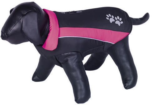 Nobby Hundemantel Sabi schwarz/rosa Länge: 32 cm
