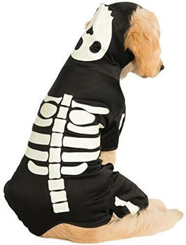 Rubie's Halloween Skeleton-Kapuzenpullover für Hunde S