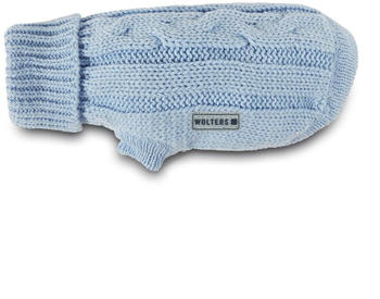 Wolters Zopf-Strickpullover 25cm sky-blue
