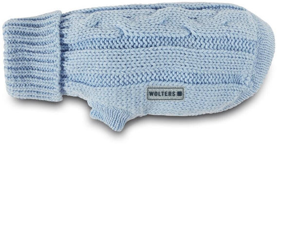 Wolters Zopf-Strickpullover 40cm sky-blue