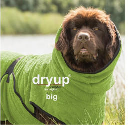 Fit4Dogs Dryup Cape Big 4XL 90cm grün