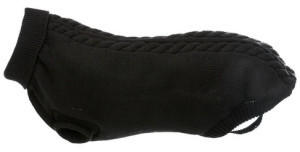 Trixie Hundepullover Kenton schwarz XS 27cm