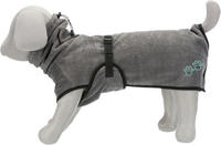 Trixie Bademantel F&uuml;r Hunde Frottee Xl Grau 70 Cm