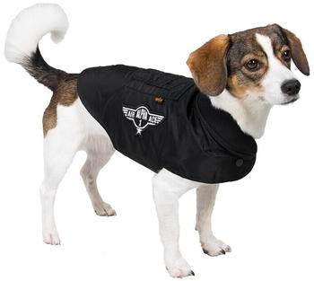 Alpha Industries Ma-1 Nylon Flight Hundejacke M schwarz