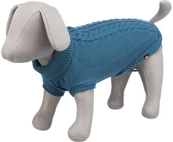 Trixie Hundepullover Kenton blau S 36cm
