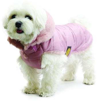 Fashion Dog Steppmantel für Malteser 27cm rosa