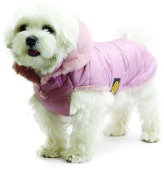 Fashion Dog Steppmantel für Malteser 33cm rosa