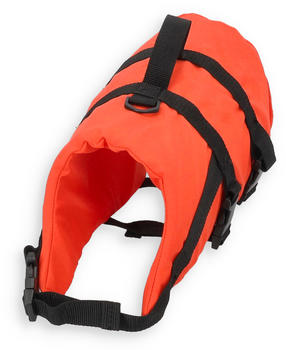 Wellenshop Hundeschwimmweste mit Bergegriff 8-15kg orange
