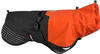 Non-stop dogwear FJORD Regenmantel orange schwarz 40cm