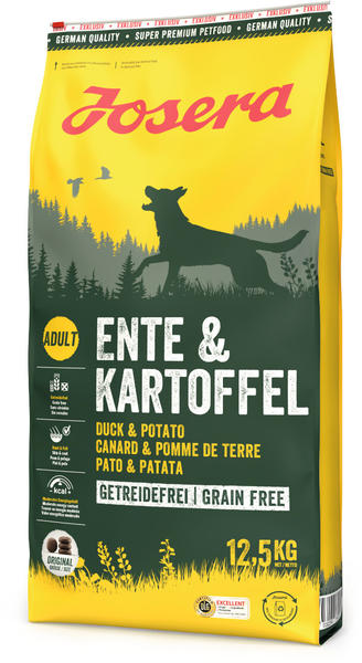 Josera Adult Ente & Kartoffel Trockenfutter 12,5kg