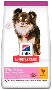 Hill's Science Plan Canine Adult Small & Mini Light Huhn Trockenfutter 1,4kg