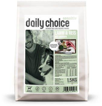 daily choice Sensitiv Lamm & Reis mit Erbsen 1,5kg