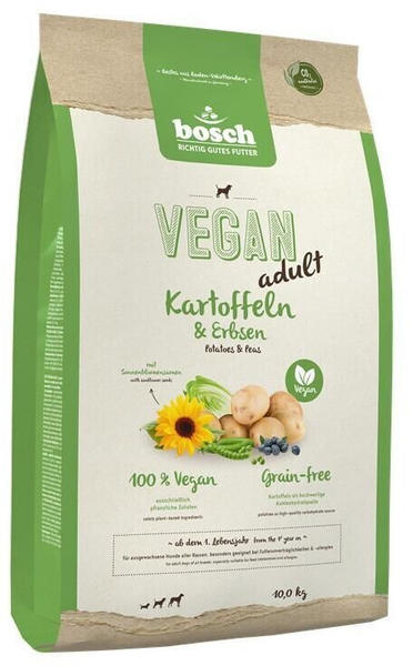 bosch HPC Vegan Adult Hund Trockenfutter Kartoffeln & Erbsen 10kg
