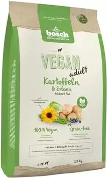 bosch HPC Vegan Adult Hund Trockenfutter Kartoffeln & Erbsen 2,5kg bosch HPC Vegan Adult Hund Trockenfutter Kartoffeln & Erbsen 2,5kg