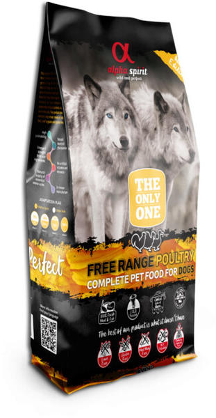 Alpha Spirit The Only One Free-Range for Dogs Poultry 12 kg