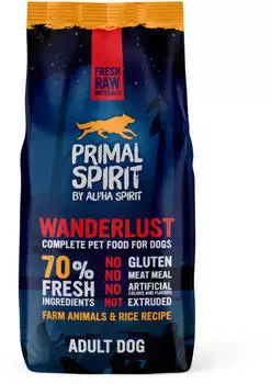Alpha Spirit Primal Spirit 70% Wanderlust 12 kg