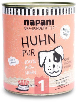 Napani Hunde Nassfutter Huhn pur 800g