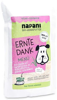 Napani Ernte Dank Hunde Nassfutter Bio-Linsen mit Haferflocken & Süßkartoffeln 150g