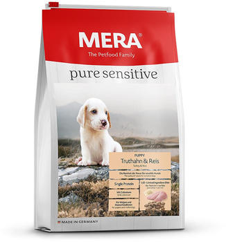 MERA Puppy Pure Sensitive Truthahn und Reis 1kg