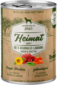 bosch Heimat Adult Hund Nassfutter 68% regionalem Landrind 400g