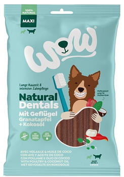 WOW Natural Dentals Adult MAXI Hund mit Geflügel 275g
