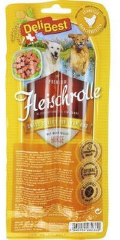 DeliBest Sensi Pet Fleischrolle Hähnchen und Hirse 2 x 400 g