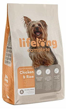 Lifelong Complete Huhn & Reis für kleine Hunde 3kg