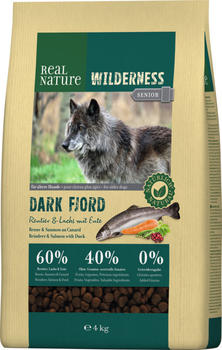 Real Nature Wilderness Senior Dark Fjord Rentier & Lachs mit Ente 4kg