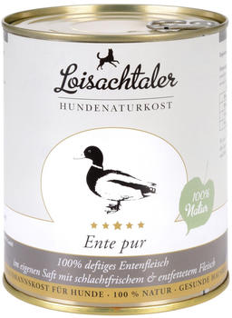Loisachtaler Ente pur Hund Nassfutter 800g