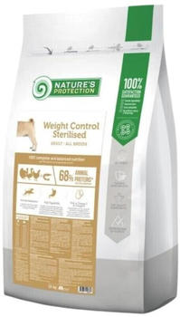 Nature's Protection Weight Control Sterilised Hund Trockenfutter Geflügel 12kg