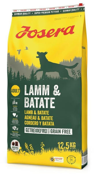 Josera Adult Hund Lamm & Batate Trockenfutter 12,5kg