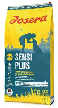 Josera SensiPlus Hund Adult Trockenfutter Ente 12,5kg Josera SensiPlus Hund Adult Trockenfutter Ente 12,5kg