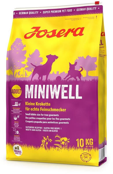 Josera Miniwell Adult Hunde-Trockenfutter für kleine Rassen 10kg
