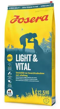 Josera Light & Vital Hund Trockenfutter 12,5kg