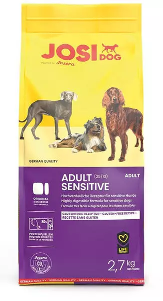 Josera JosiDog Adult Sensitive Trockenfutter 2,7kg